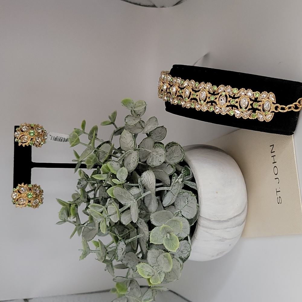 St John NEW Bracelet and Earrings set